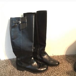 Ann Taylor Leather Riding Boots